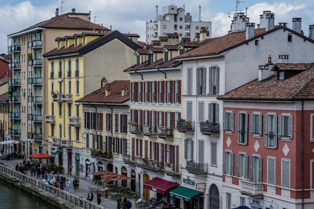 Wonderfull Two Floors Apartment Navigli Milão Exterior foto
