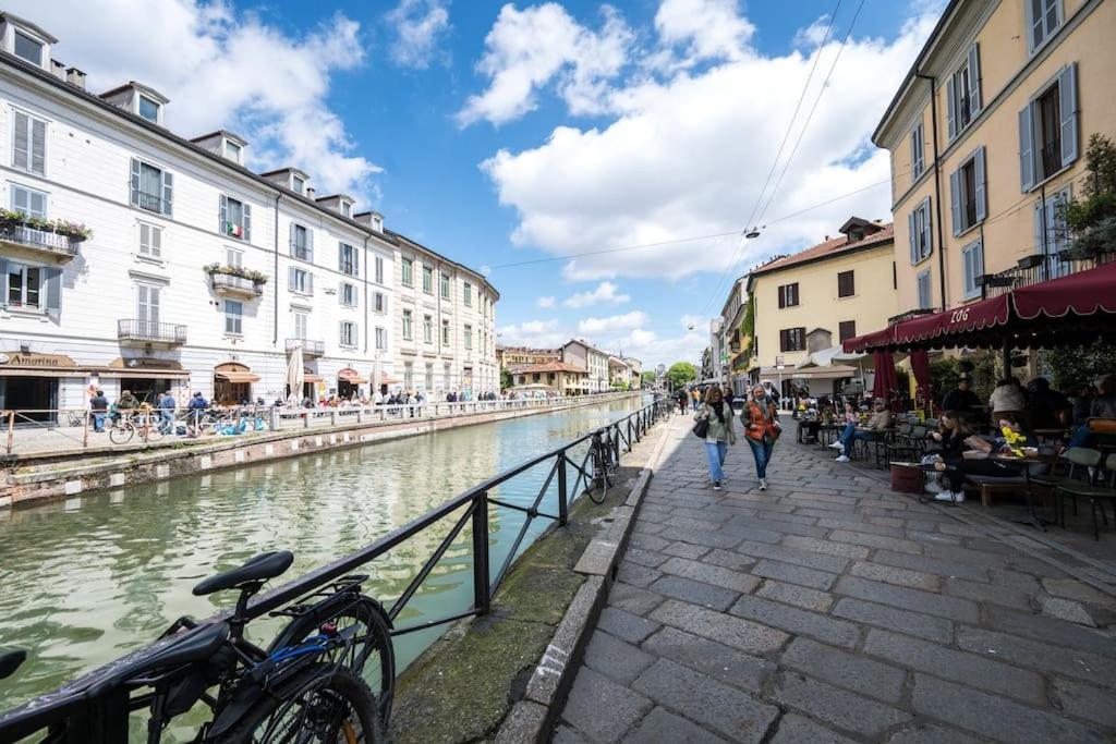 Wonderfull Two Floors Apartment Navigli Milão Exterior foto